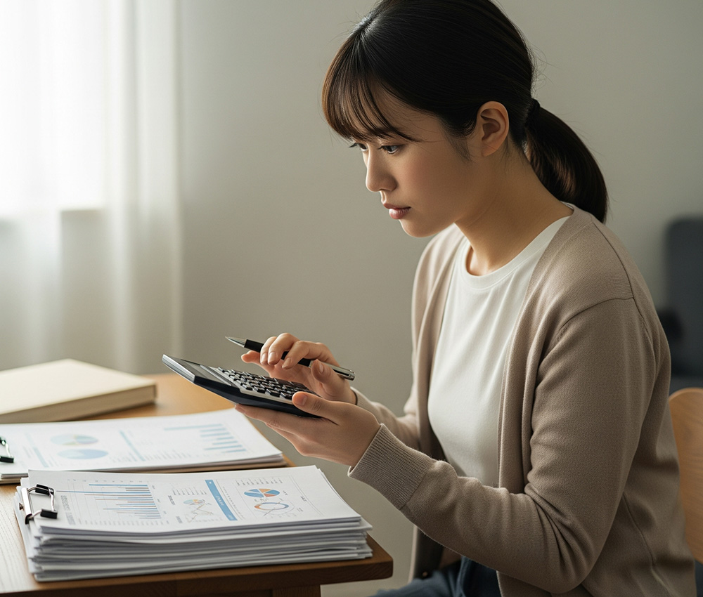 機能門柱を購入するために予算を立てる