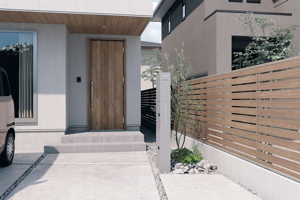 トータルバランスが成功の鍵！建物と門柱の調和のさせ方