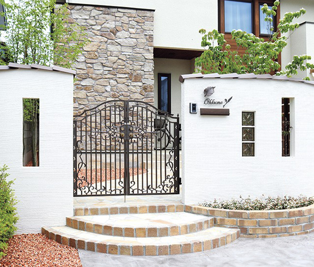 アンティーク調ポストを引き立てる周辺アイテム