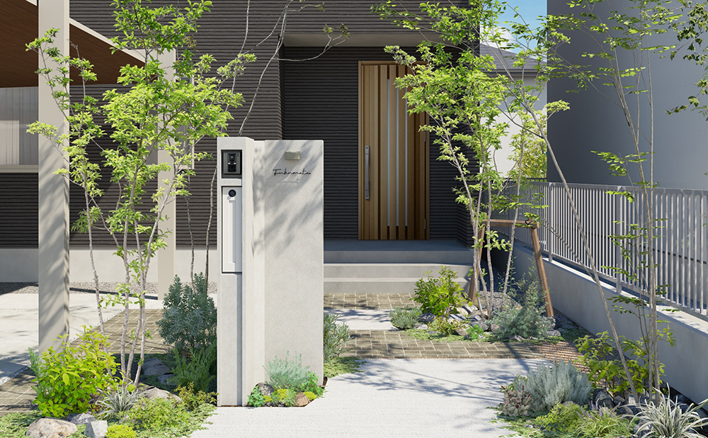 門柱は、あなたからの「招待状」です！