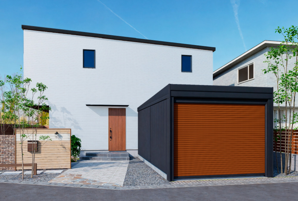 サンガーデンエクステリアの外観